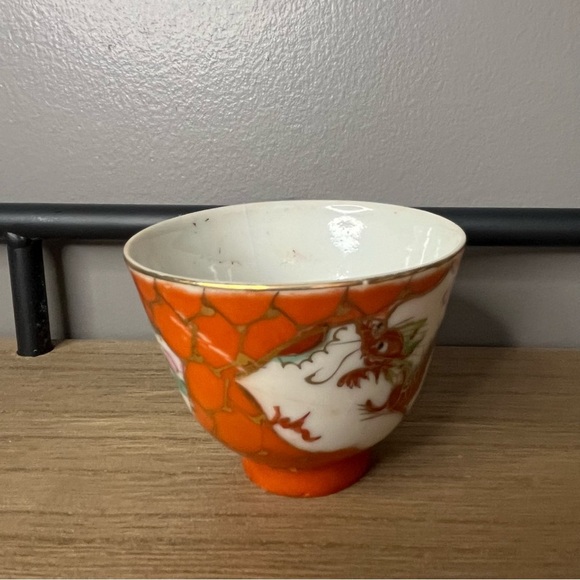 Vintage Chinese porcelain tea cup/bowl. - Picture 4 of 13